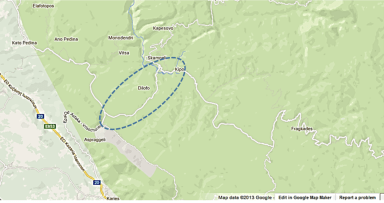 מפה, דרך הגשרים