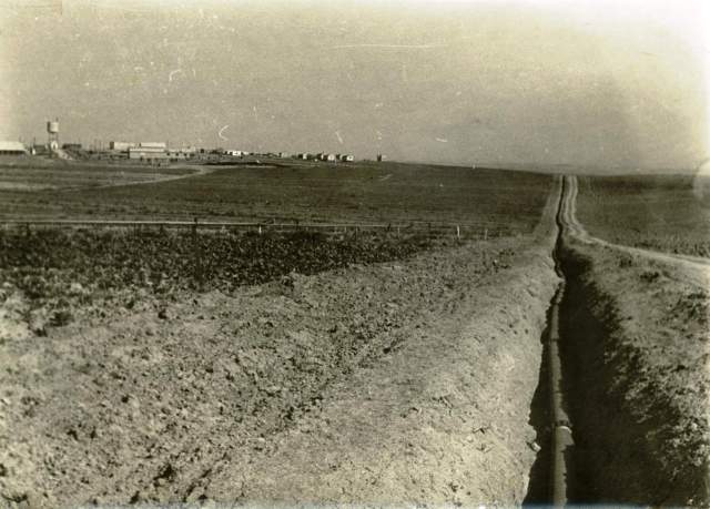 קו המים המזרחי, מדרום לקבוץ נירעם, ארכיון ניר עם